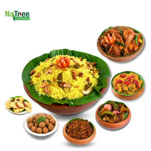 NaTree Yellow Rice - Family Platter (for 12)