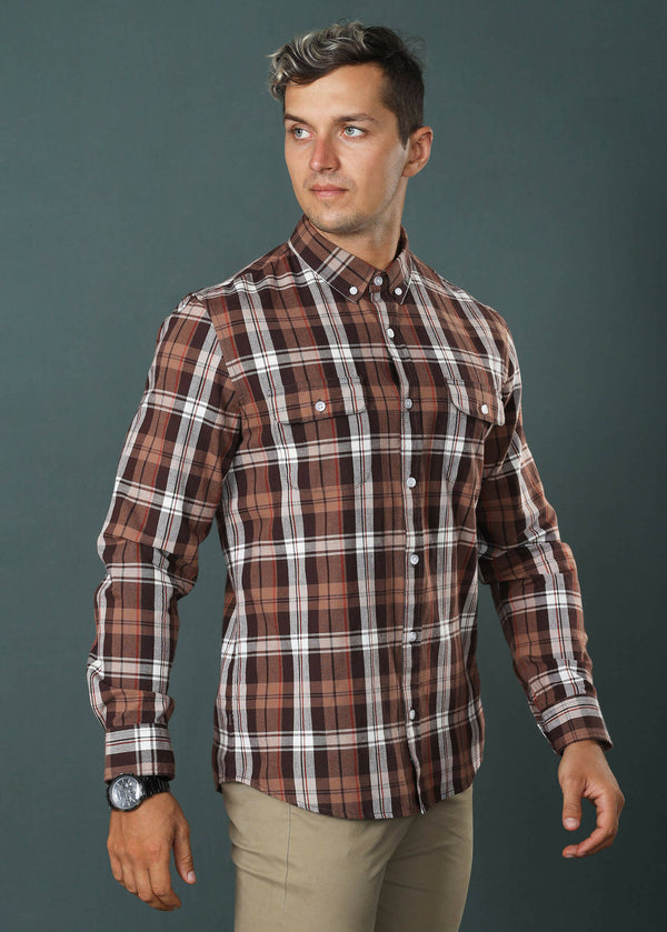 Robert Casual Check Shirt