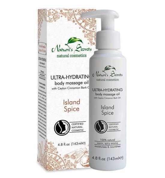 Body Massage Oil Island Spice - MyRavana