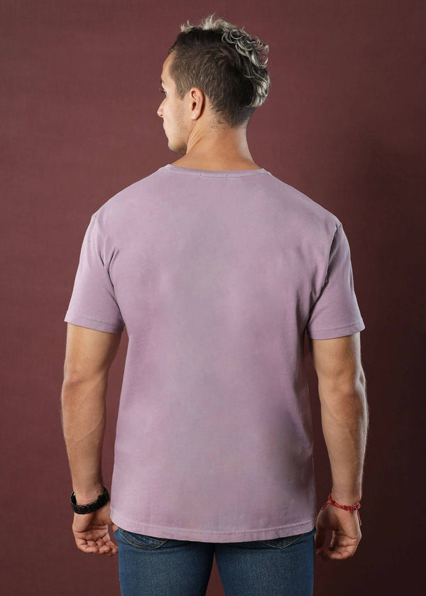 Plum Crew Neck Tee (Slim)